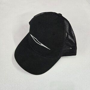 Tesla Men Hat OS Black Snapback Trucker‎ Embroidered Baseball Cap